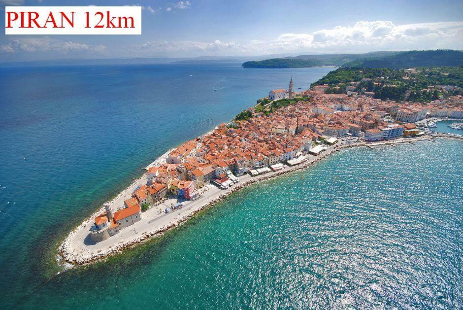 شقة Apartmaji In Vinogradnistvo Klobas Sečovlje المظهر الخارجي الصورة